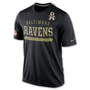 Mens Nike Baltimore Ravens NFL Salute To Service TShirt