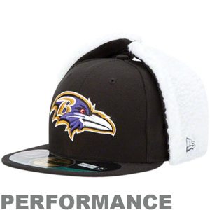 Baltimore Ravens OnField Dog Ear 59FIFTY NE Tech Fitted Hat