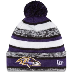 New Era Purple OnField Sport Sideline Cuffed Knit Hat